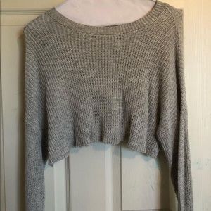 Cropped sweater
